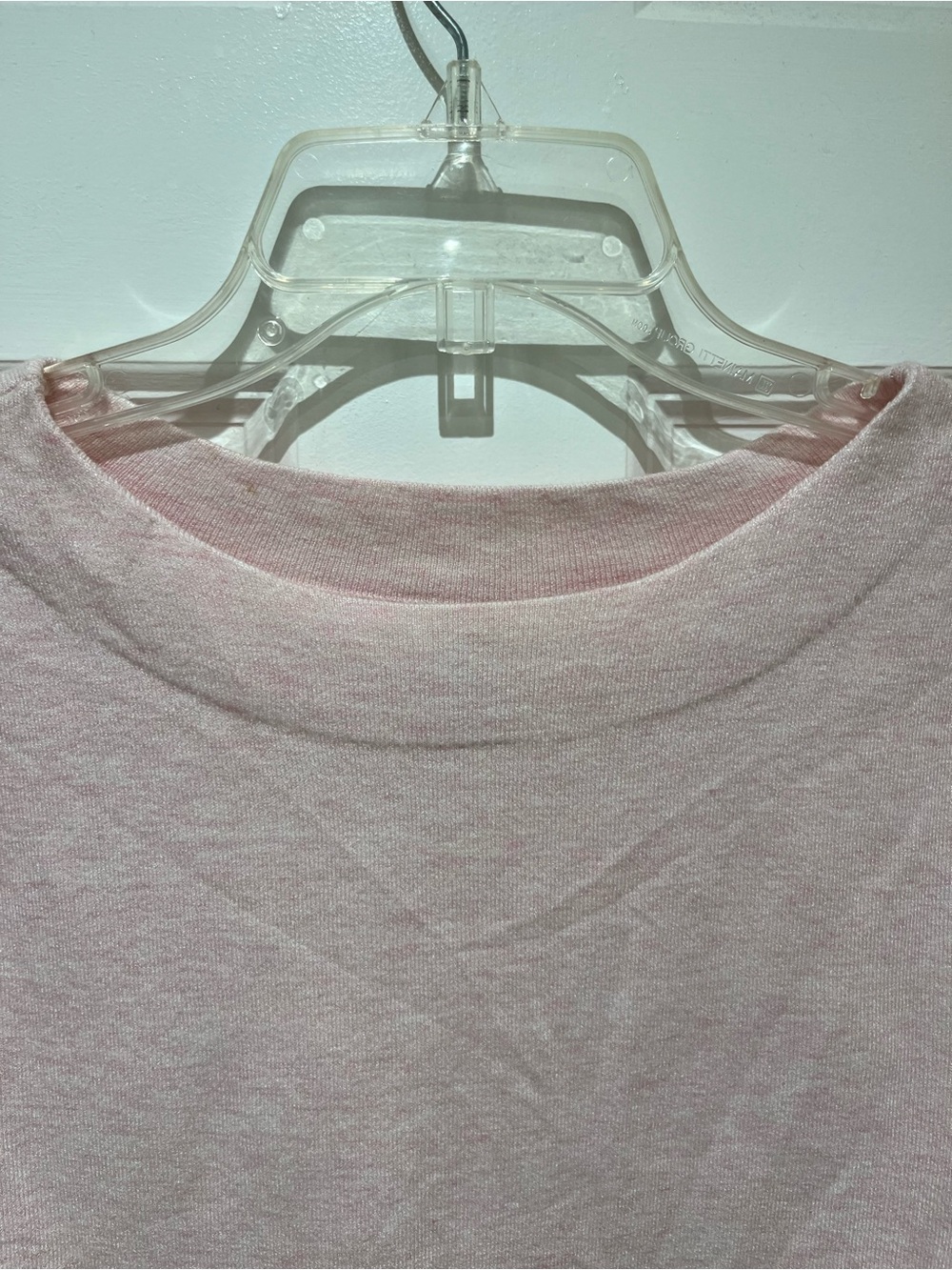 EUC Ann Taylor Soft Blush Sleeveless Crewneck Sweater Top - Picture 3 of 5